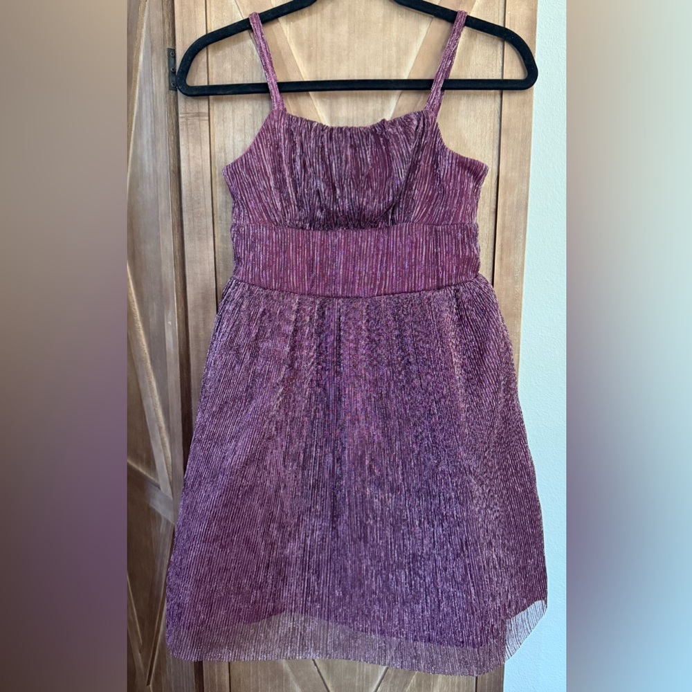 Zunie Purple Halter Sundress for Weddings